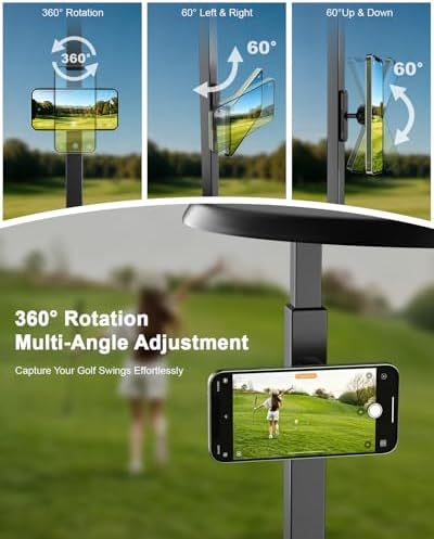 Magnetic Golf Cart Phone Holder, Unique Golf Accessories for Men