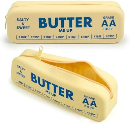Genuine Fred BUTTER ME UP Silicone Pouch, Soft Flexible Material with