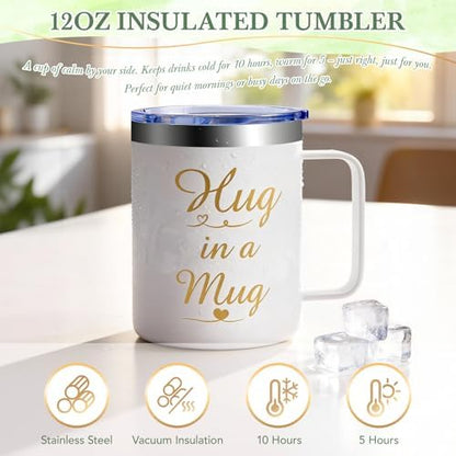 Mother's Day Gift Baskets for Women, 11 PCS Unique Birthday Gifts for