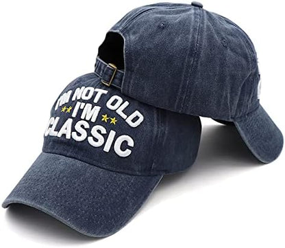 Funny Retirement or Birthday Gifts Hats for Men Women,I'm Not Old