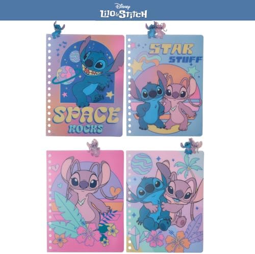 Disney Lilo & Stitch Tab Journal Spiral Bound Notebook with Cute