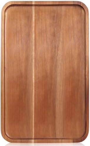 Large Wooden Tray for Party Food Charcuterie Boards Wood Serving