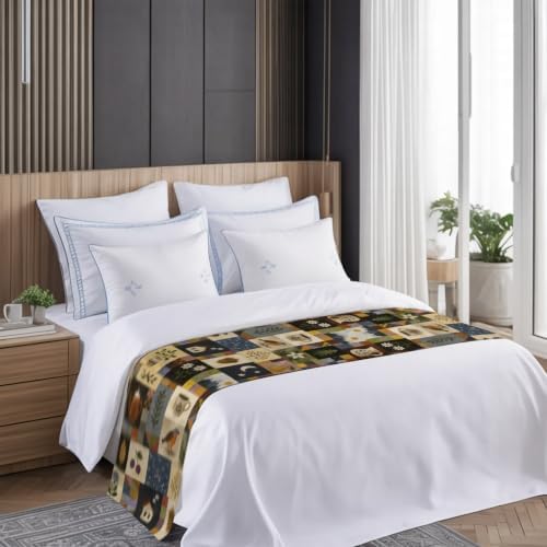Countryside Serene Bed Runner for Bedroom, Fall Vintage Coffee Mug