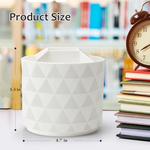 Desk Organizer, 360-Degree Rotating Pencil Pen Holders For Desk