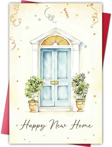 Happy New Home Congratulations Card for New Homeowners, Housewarming
