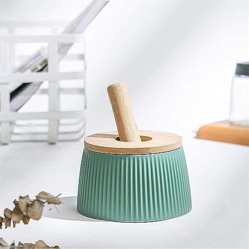 Mortar and Pestle Set Porcelain Set Stoneware Pill Crusher Set