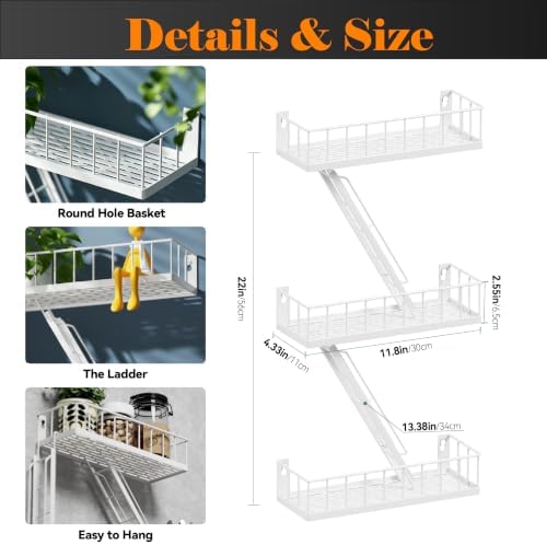 Fire Escape Shelf- New York Industrial Metal Shelf with Decorative