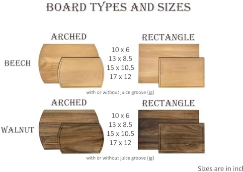 Personalized Gin and Tonic Cutting Board – Custom Engraved Wooden Bar