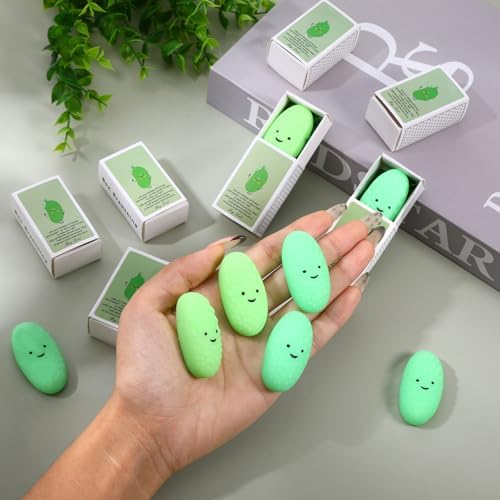 24 Sets Appreciation Pickle Gifts Stress Balls for Adults with Support