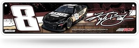Rico Industries NASCAR Racing Metal Street Sign 4" x 15" Home Décor