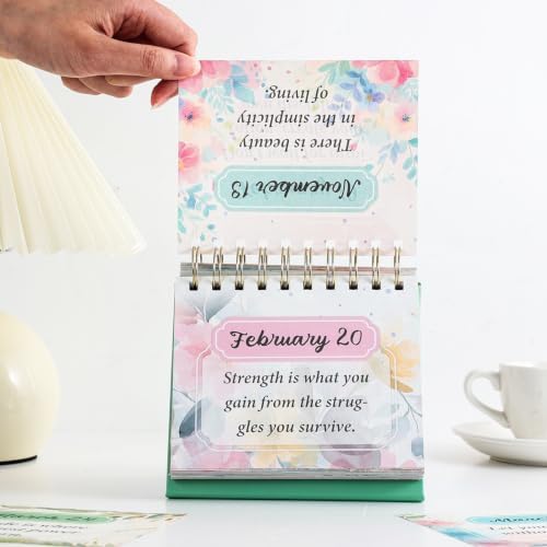 Daily Flip Calendar Dinner Global Delicacies, Every Page in the