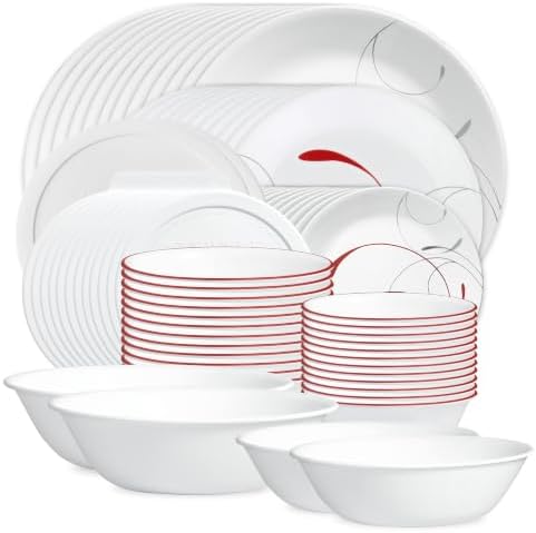 Corelle Splendor 78-Piece Round Dinnerware Set, Service for 12