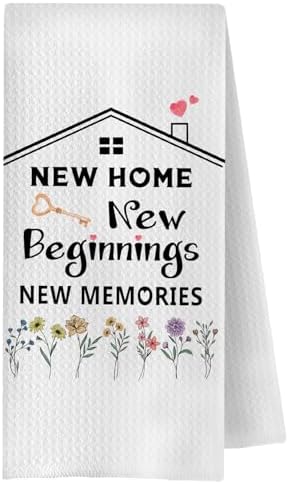 House Warming Gifts New Home Kitchen Towels, New Homeowner Gifts Dish