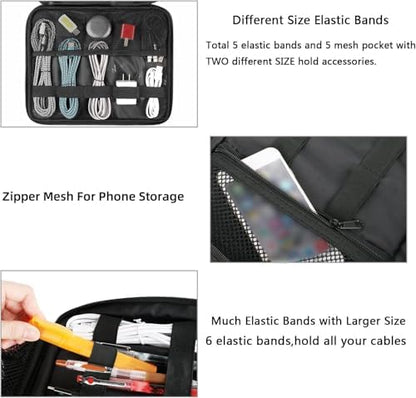 MATEIN Electronic Travel Organizer Case, Portable Travel Cord