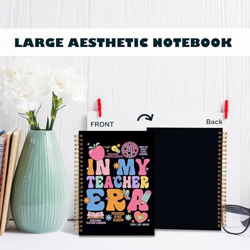 BearCake Teachers Notebooks Journal Gifts for Teachers, Teacher