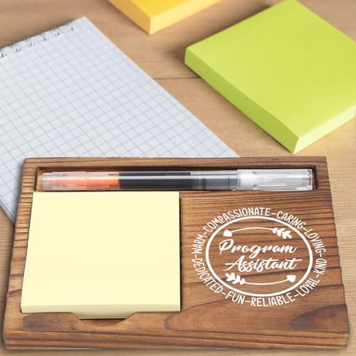 Program Assistant Sticky Note Holder, Appreciation Gifts for Program
