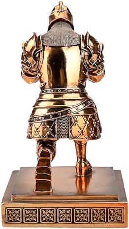 King's Guard Knight Pen Holder with a Letter Opener Desk Organizers