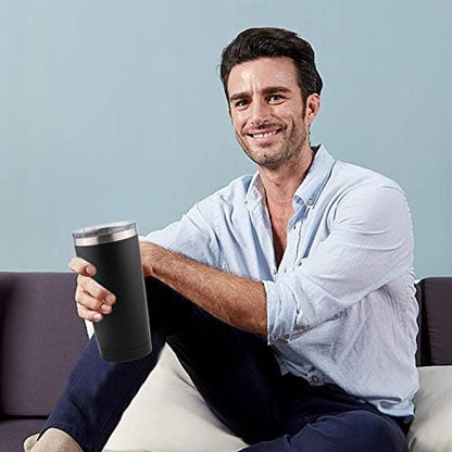Sivaphe Man Gift 20oz Travel Coffee Mug Stainless Steel Insulated