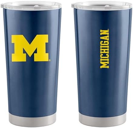 Logo Brands Michigan 20oz Gameday Stainless Tumbler