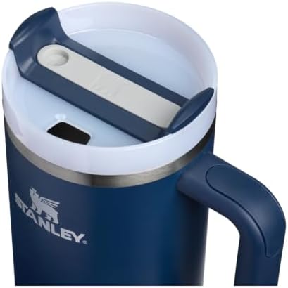 STANLEY Quencher H2.0 Flow State Tumbler, 40 oz, Dark Navy