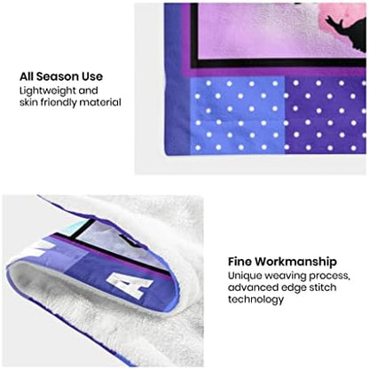 Mosslink Gymnastics Lovers Blanket Gymnast Gifts for Girls Kids Teens