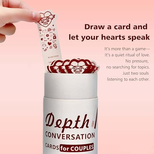 Couples Games, Conversation Cards for Couples - Deep Connection Card