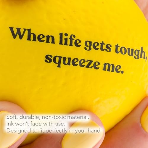 LemonAid – Set of 2 Stress Balls – Soft & Firm Squeeze Levels | Fun