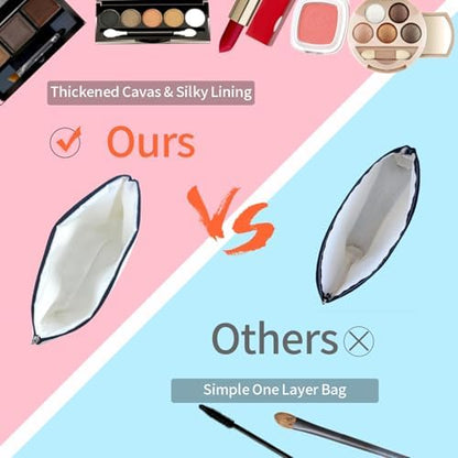 Teacher Appreciation Gifts Makeup Bag for Women & Girls, Teach Them