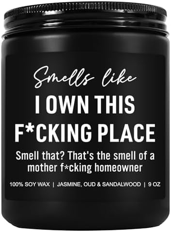 Younift Funny Scented Candle, House Warming Gifts New Home