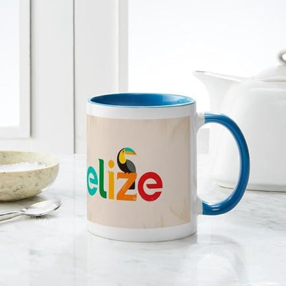CafePress Belize Mug 11 oz (325 ml) Ceramic Coffee Mug