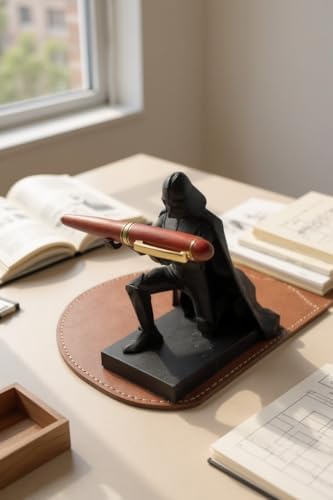 Darth Vadar Pen Holder Desk Office Decor Cool Nerdy Fun Accessories