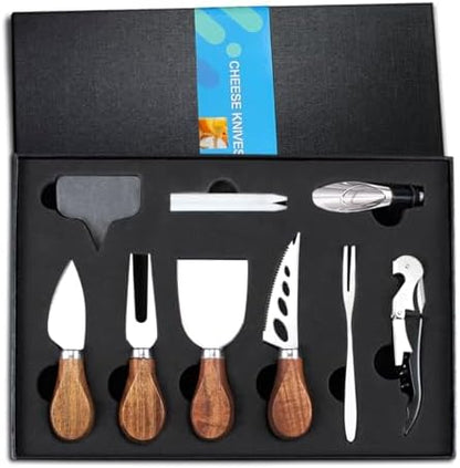14 Piece Cheese Knife Set, Charcuterie Boards Accessories