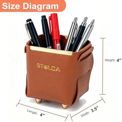 Pen Pencil Holder for Desk,Makeup Brush Holder Organizer for Desk