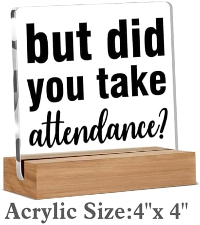 Funny Teacher Gift School Secretary Gifts for Women Men, But Did You