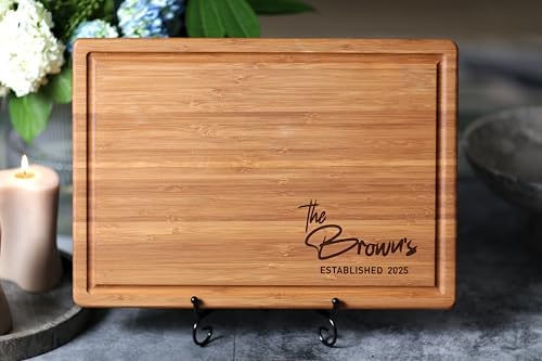 Personalized Cutting Boards for Christmas, Custom Engraved Wood