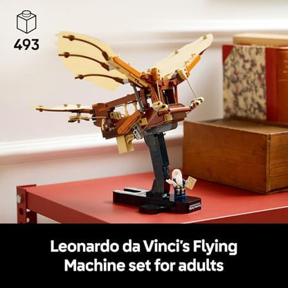 LEGO Icons Leonardo da Vinci's Flying Machine DIY Kit - Ornithopter