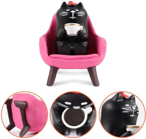 Cat Figurines Desk Decor Cat Gifts for Women Cat Lovers Gifts Cute