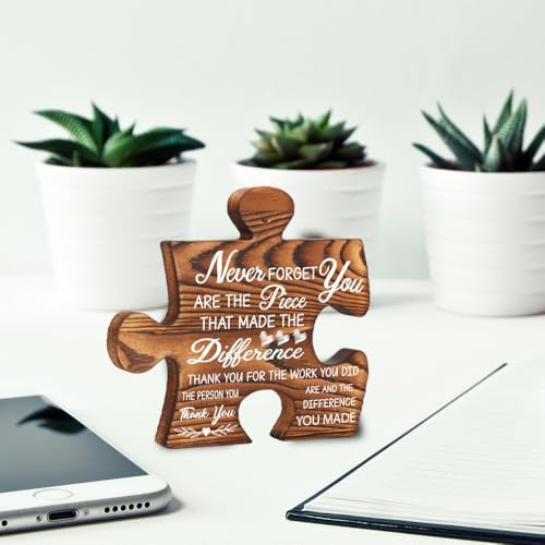Thank You Gift Heartfelt Appreciation Plaque for Coworkers