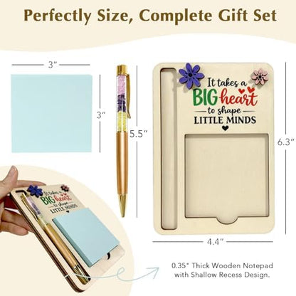 Teacher Appreciation Gift Set, Crystal Pen Thank You, It Takes a Big