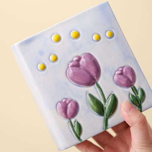 Book Vase Flower Pencil Cup Pen Holder For Office Desk Decorative