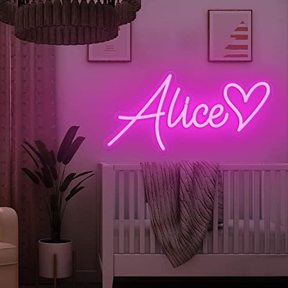 SELICOR Custom Neon Sign Personalized Neon Sign for Wall Décor