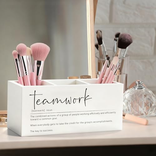 Teamwork Gifts Pen Pencil Holder for Coworkers Employees