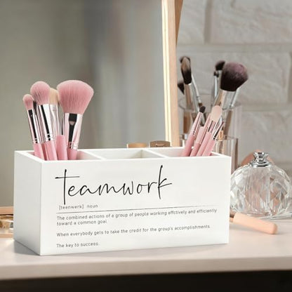 Teamwork Gifts Pen Pencil Holder for Coworkers Employees