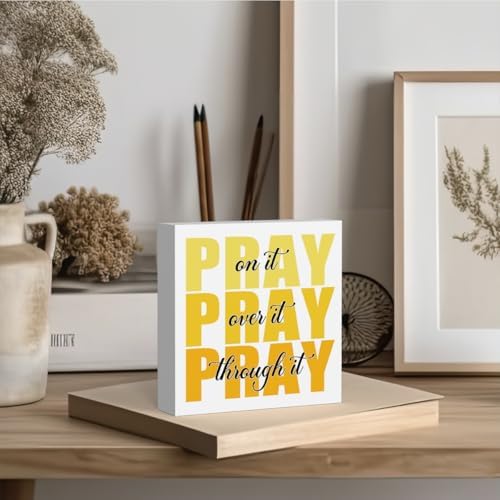 Inspirational Bathroom Room Decor, Christian Bible Desk Decoration