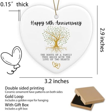 50th Anniversary Marriage Gifts for Couple Happy 50th Anniversary