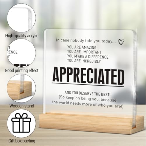 Appreciation Gifts for Employee Coworker, Thank You Gifts for Women