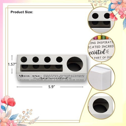 Team Appreciation Gift Pen Holder "You Are Amazing Inspirational