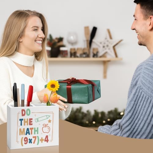 Funny 67 Math Teacher Pencil Holder Decor Teacher Appreciation Gifts