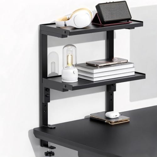 Spacrea 2 Tier Clamp on Desk Shelf