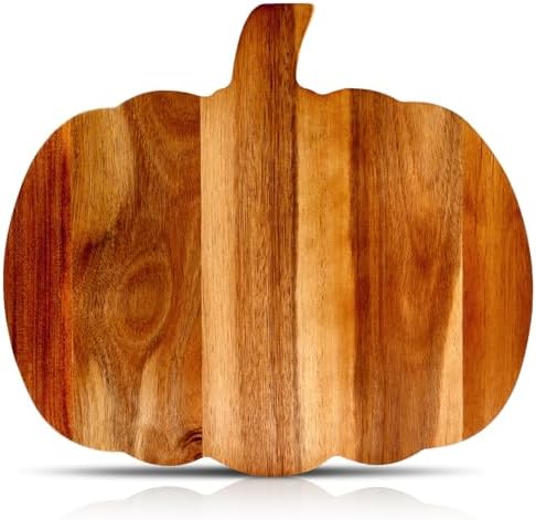 Halloween Pumpkin Kitchen Decor Wood Charcuterie Cutting Board Fall